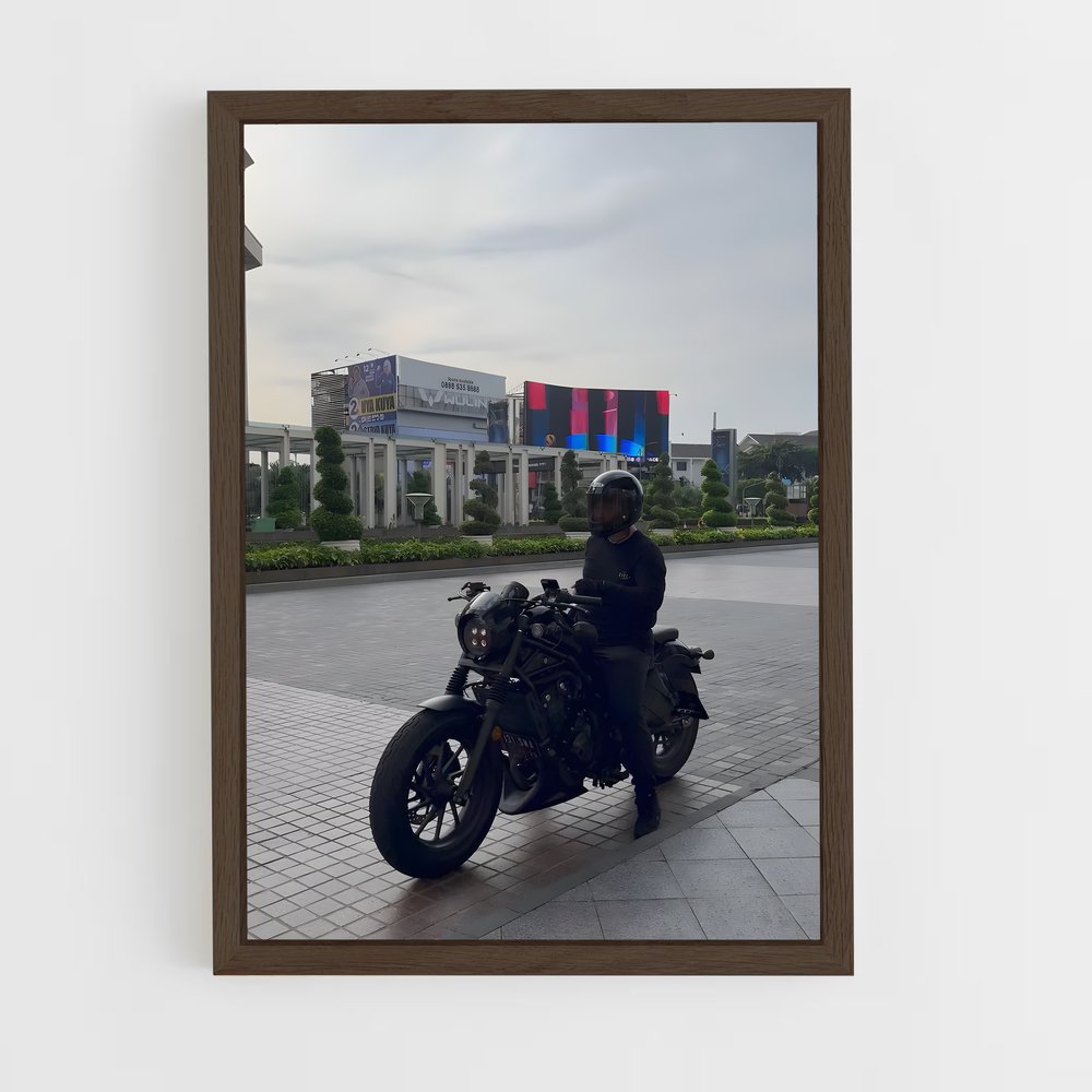 Poster Rebel Intrépide – affiche Honda Moto (vue 5)